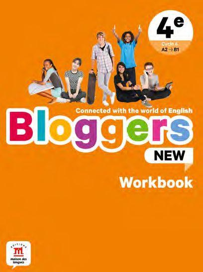 Bloggers new 4e A2>B1. Workbook, Edition 2022