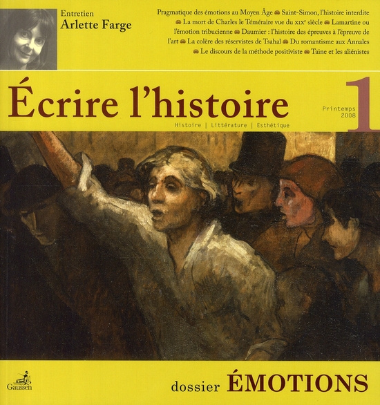 Ecrire l'histoire N° 1 : Emotions