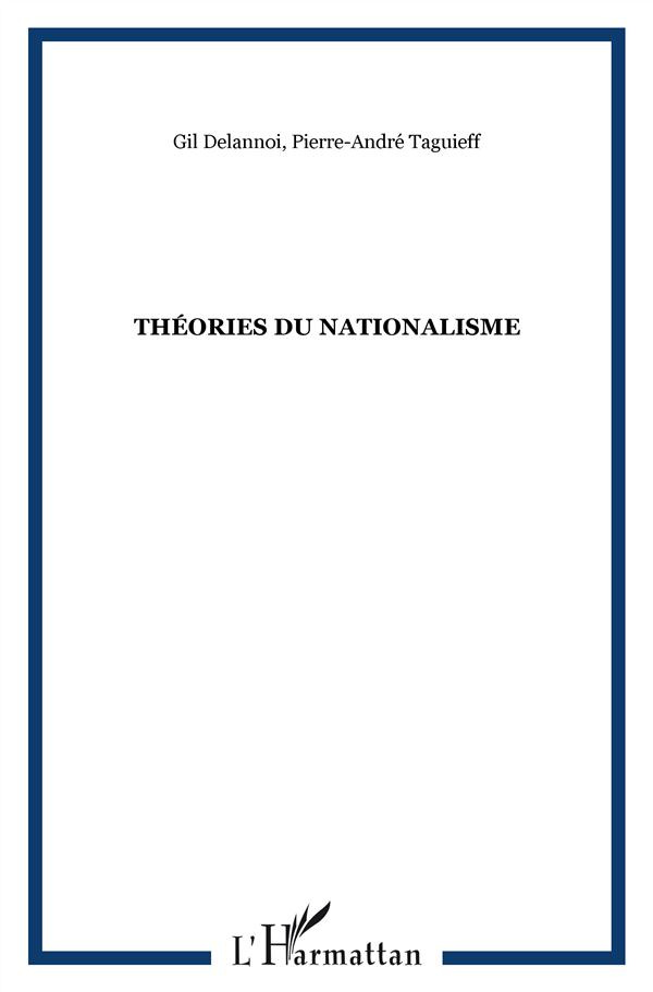 Théories du nationalisme