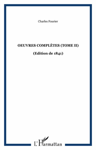 Oeuvres complètes (édition de 1841). Tome 2, Théorie de l'unité universelle Volume 1