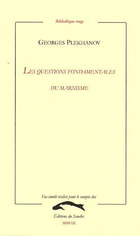 LES QUESTIONS FONDAMENTALES DU MARXISME