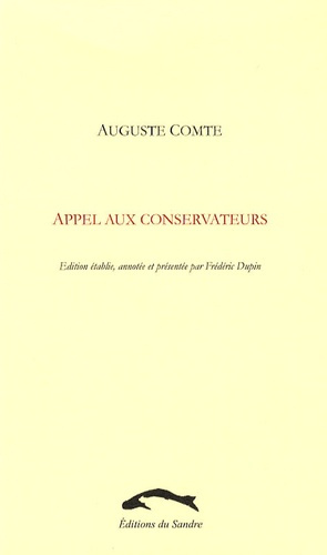 APPEL AUX CONSERVATEURS