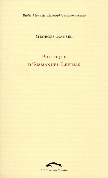 POLITIQUE D'EMMANUEL LEVINAS