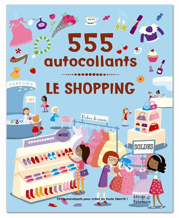 Le shopping. 555 autocollants
