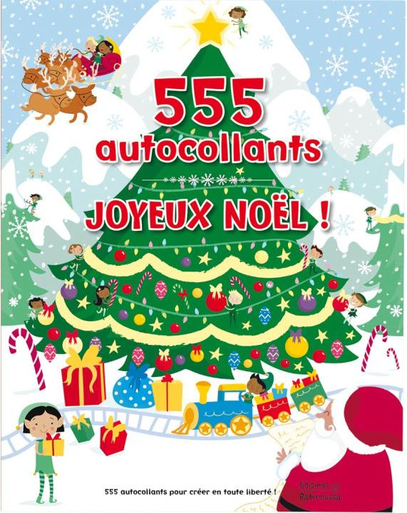Joyeux Noël : 555 autocollants