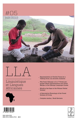 Linguistique et langues africaines N° 5, juin 2019