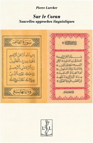 Sur le Coran. Nouvelles approches linguistiques