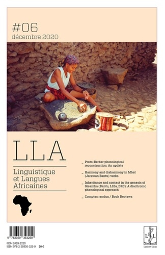 Linguistique et langues africaines N° 6, décembre 2020