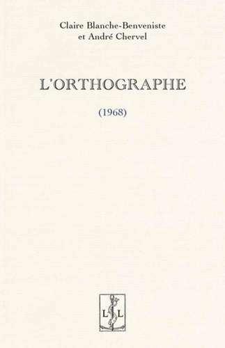 L'orthographe