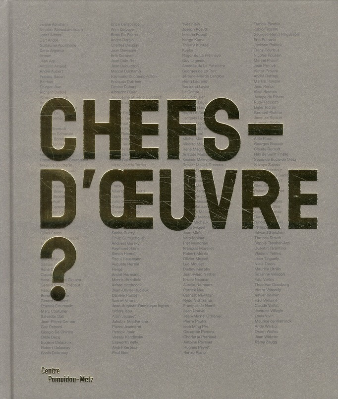 Chefs-d'oeuvre ?