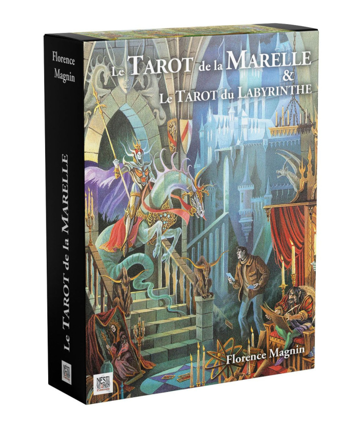 Le tarot de la Marelle. Suivi de Le Tarot du Labyrinthe. Avec deux sets de 78 cartes, un livret et d