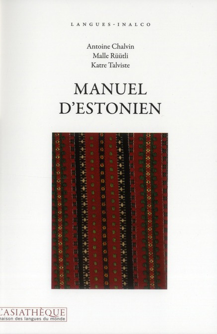 Manuel d'estonien. Avec 1 CD audio MP3