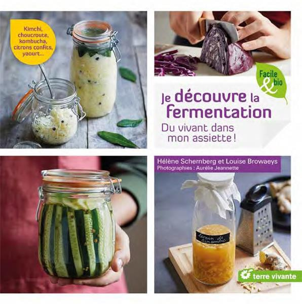 Je découvre la fermentation. Du vivant dans mon assiette !