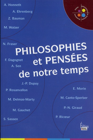 Philosophies et pensées de notre temps
