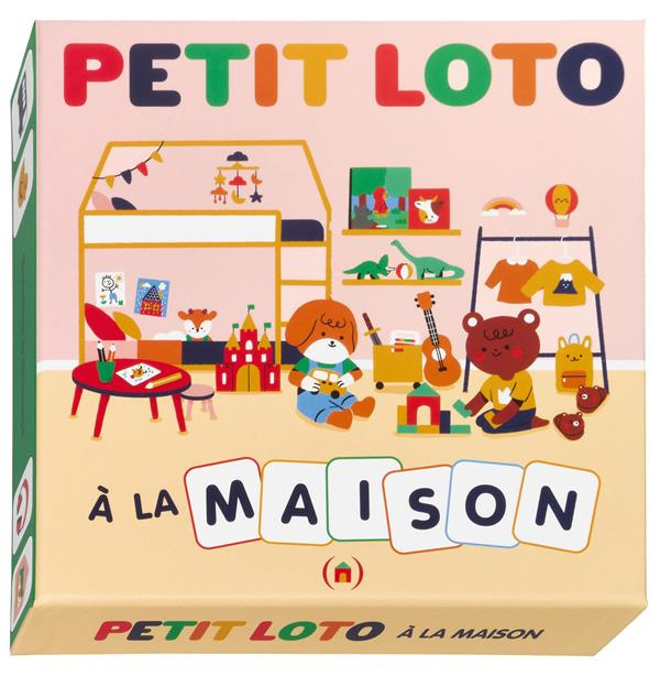 Petit loto à la maison. Boîte de jeu