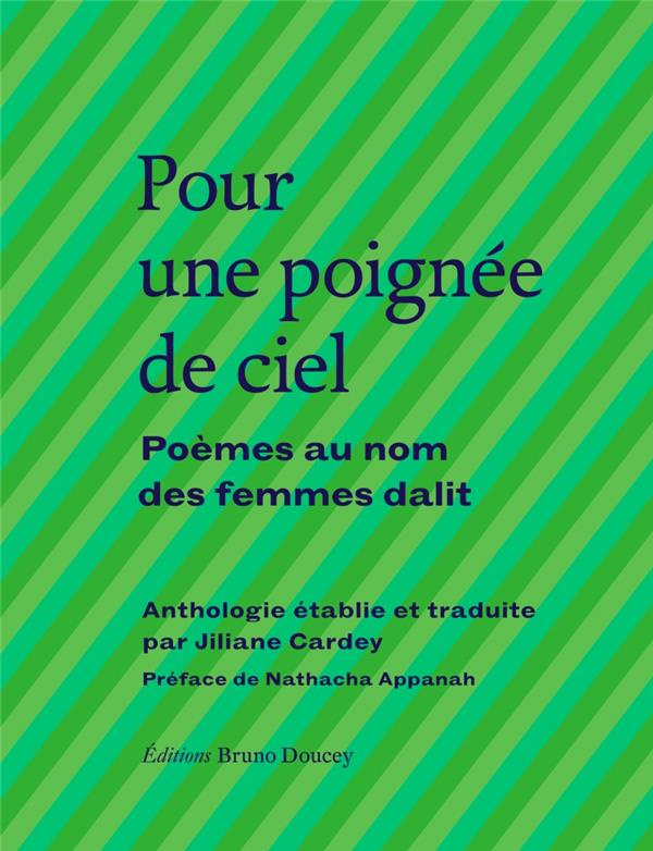POUR UNE POIGNEE DE CIEL - POEMES AU NOM DES FEMMES DALIT