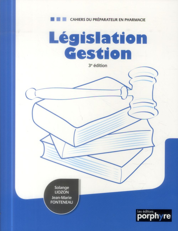LEGISLATION GESTION 3E ED
