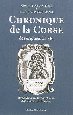 Chronique de la Corse, des origines à 1546