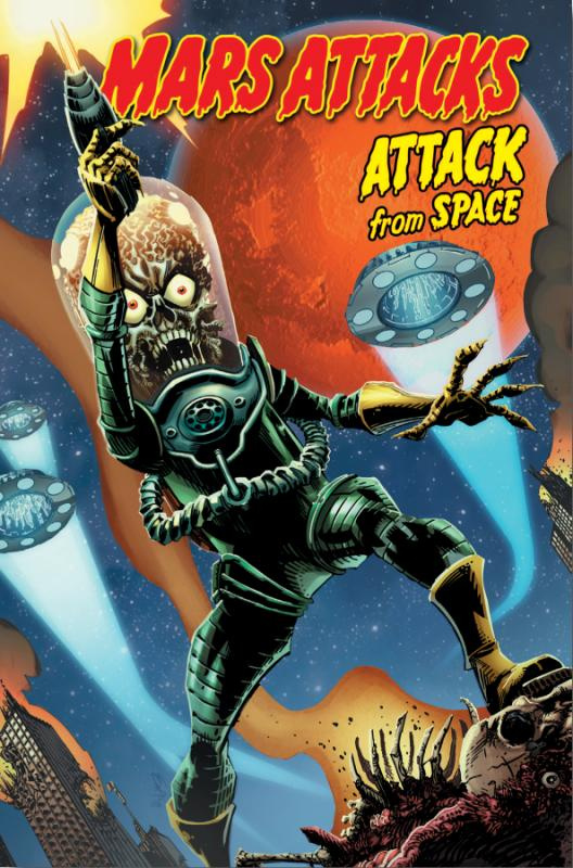 Mars attacks. Attack from space
