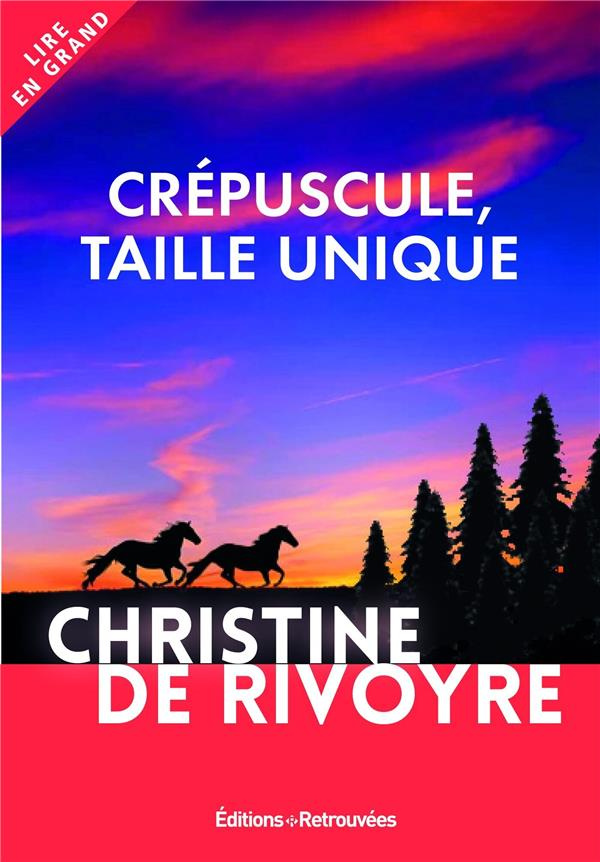 Crépuscule, taille unique [EDITION EN GROS CARACTERES