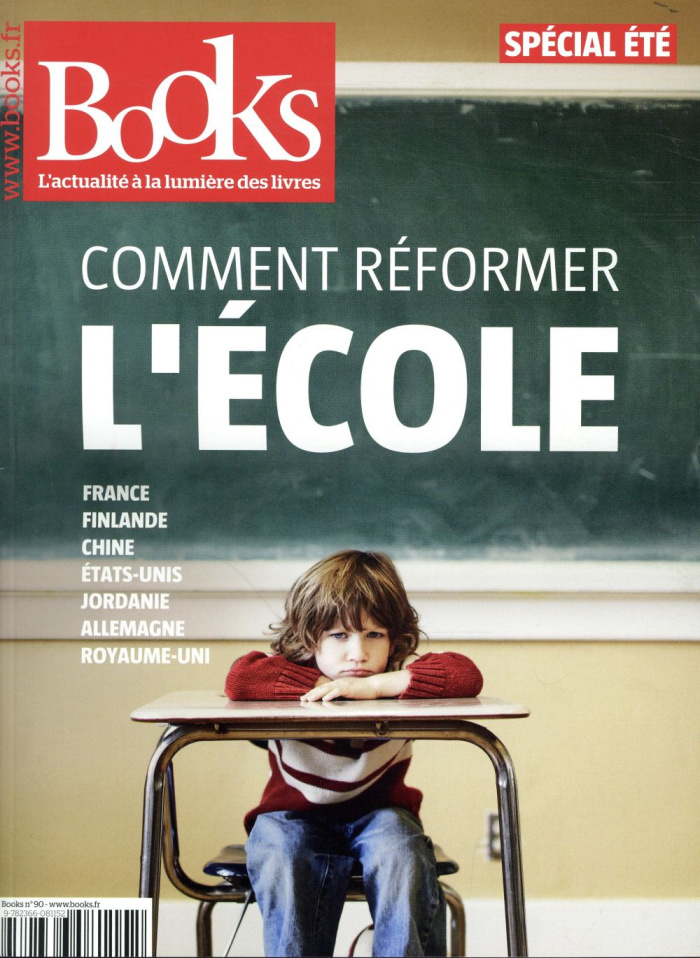 Books N° 90, juillet-août 2018 : Comment réformer l'école