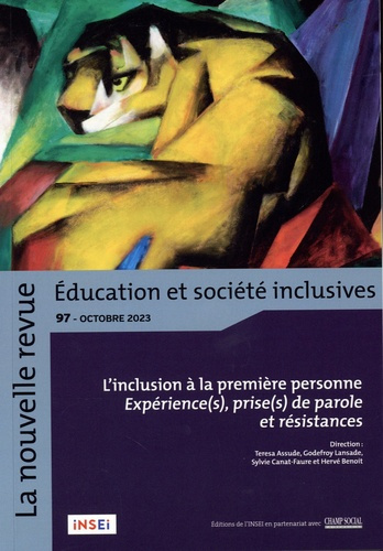 La nouvelle revue Education et société inclusives N° 97, octobre 2023 : L’inclusion à la première pe