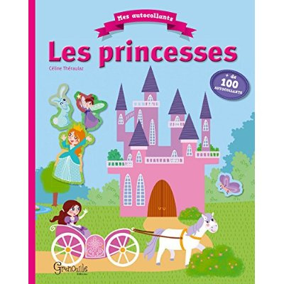 Les princesses. Plus de 100 autocollants