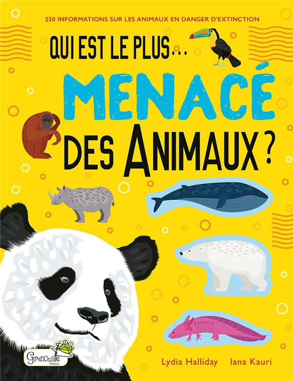 Qui est le plus... menacé des animaux ?