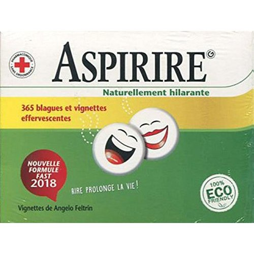 Aspirire, naturellement hilarante. 365 blagues et vignettes effervescentes, Edition 2018