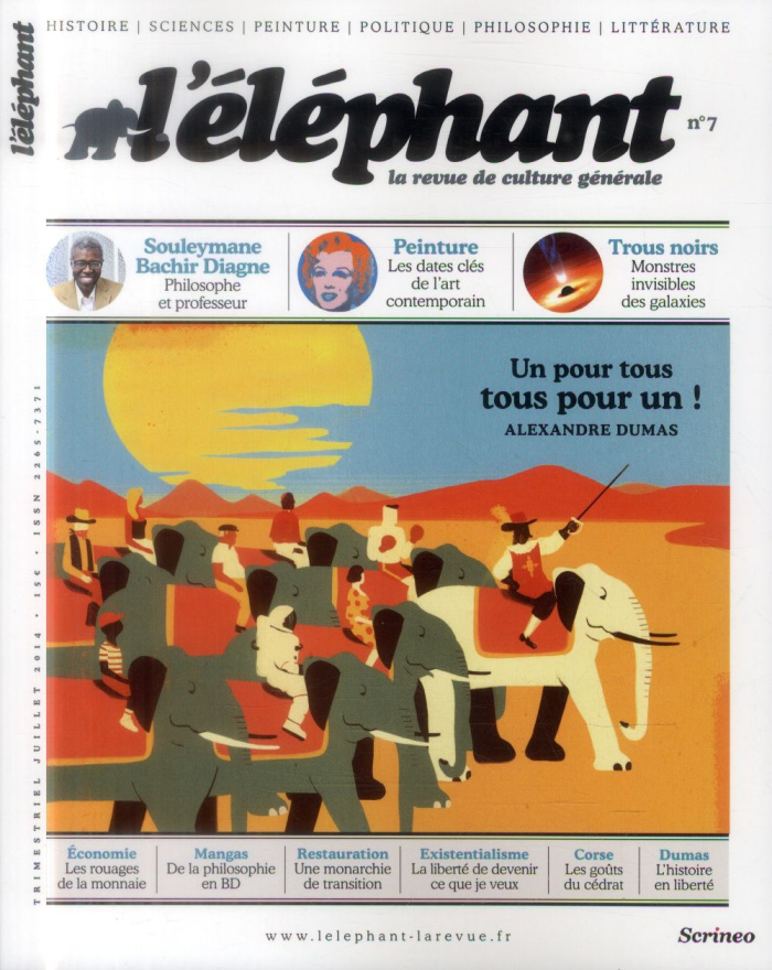 L'éléphant N° 7, juillet 2014