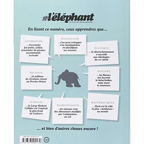 L'éléphant N° 9, janvier 2015