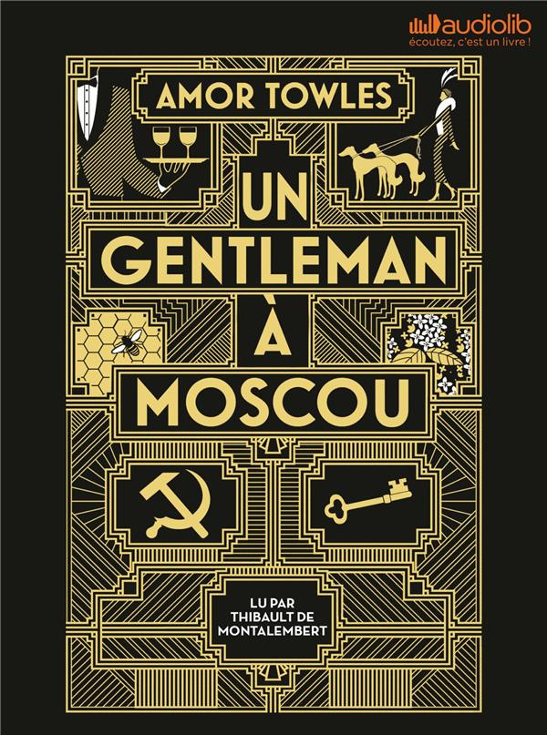 Un gentleman à Moscou. 2 CD audio MP3