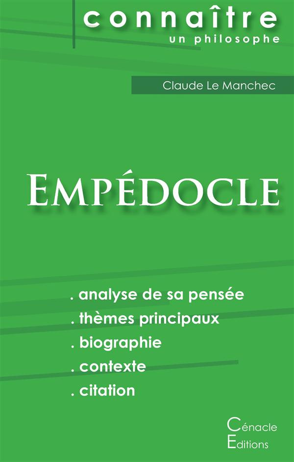 Comprendre Empédocle