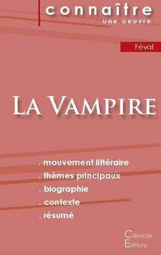 La vampire. Fiche de lecture