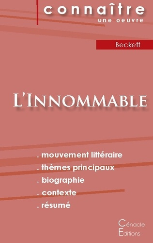 L'Innommable. Fiche de lecture
