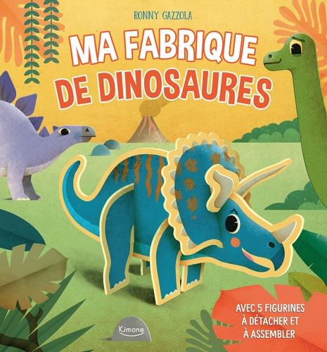 Ma fabrique de dinosaures. Avec 5 figurines à détacher et à assembler