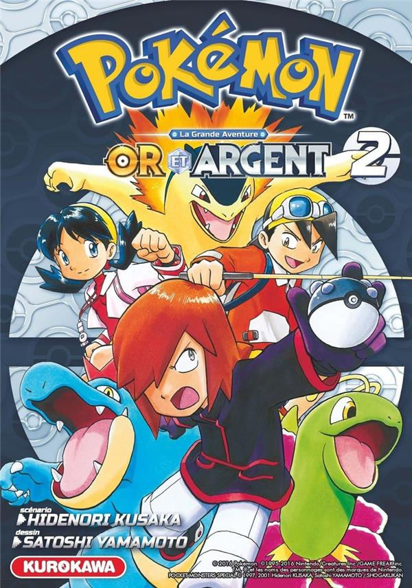Pokémon la grande aventure : Or et argent Tome 2