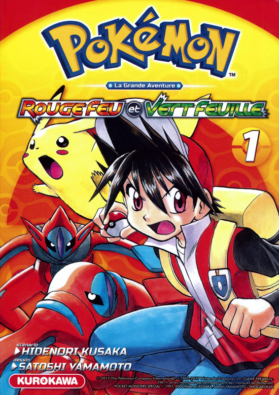 Pokémon la grande aventure : Rouge Feu et Vert Feuille Tome 1
