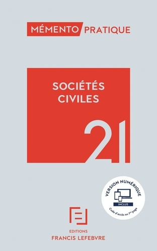 Sociétés civiles. Edition 2021