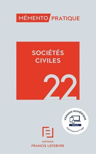 Sociétés civiles. Edition 2022