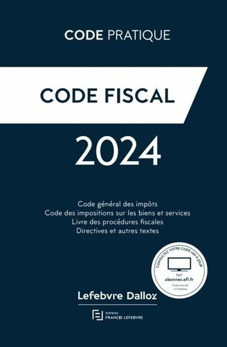 Code Fiscal. Edition 2024