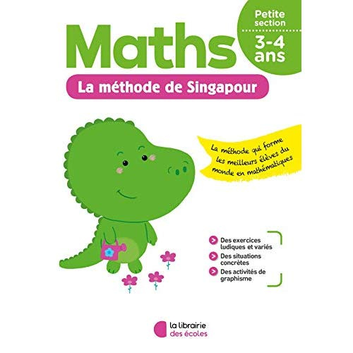 Maths Petite Section La méthode de Singapour. Edition 2020