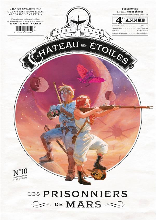 Le château des étoiles : Gazette N° 10 : Les prisonniers de Mars