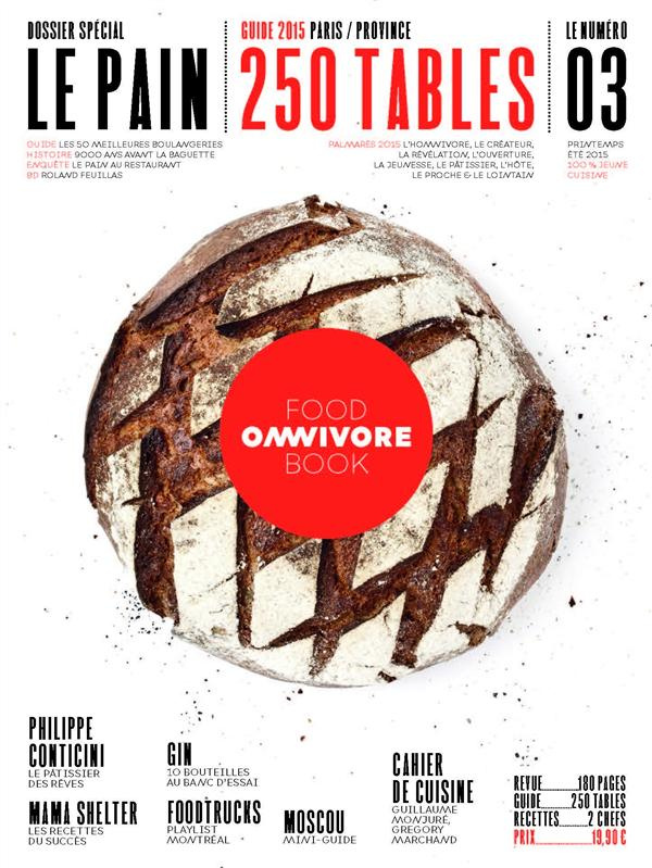 Omnivore Food Book N° 3, Printemps-été 2015 : Le pain