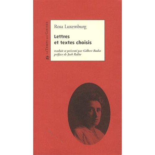 LETTRES ET TEXTES CHOISIS