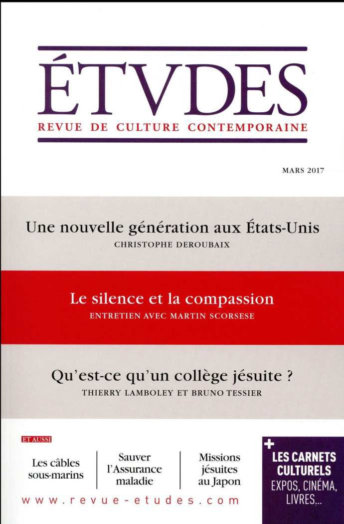 Etudes N° 4236, mars 2017