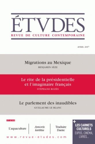 Etudes N° 4237, Avril 2017