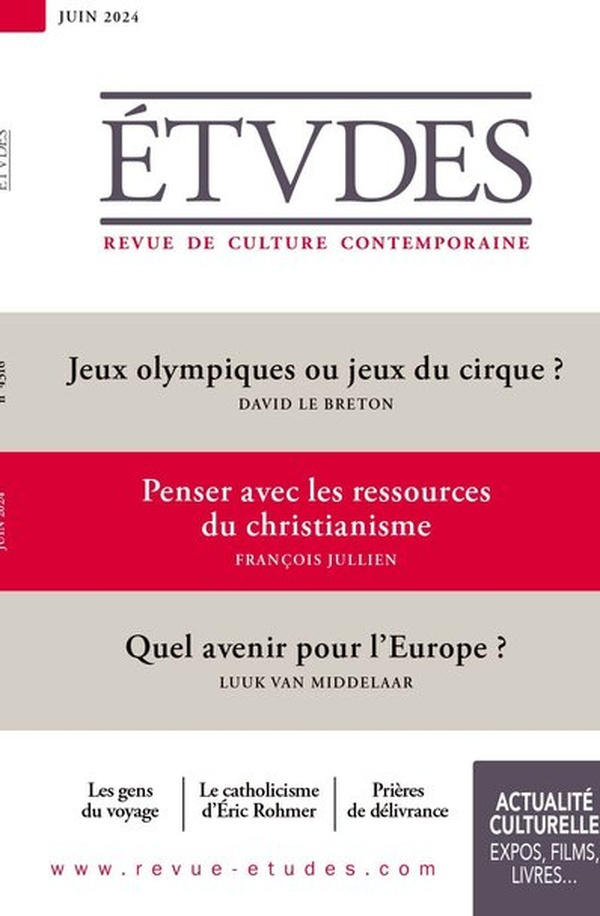 Etudes N° 4316, juin 2024 : Jeux olympiques ou jeux du cirque ? Penser avec les ressources du christ
