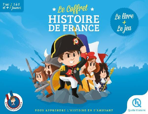 LE COFFRET HISTOIRE DE FRANCE - BEAU LIVRE   TEMPO CHRONO