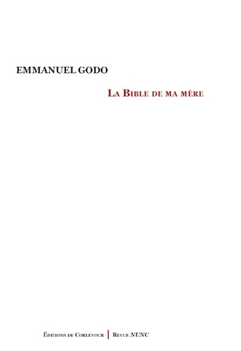 La Bible de ma mère